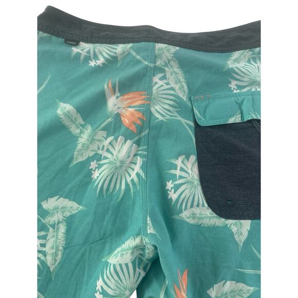Rip Curl Board Shorts Mens 30 Waist Floral Hawaiian Stretch Mirage #5693 - Picture 13 of 15